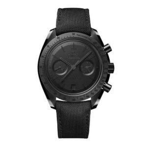 All-Black Moon-Style Chronograph Watch - Stealth Edition